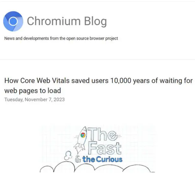 谷歌：Chrome浏览器为用户节省了一万年等待网页加载的时间2